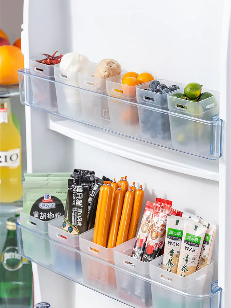 2Pc Refrigerator Organizer Bins