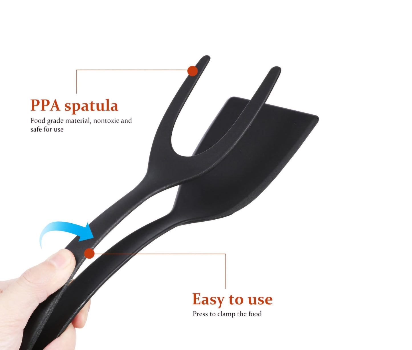 2 in 1 Non Stick Spatula