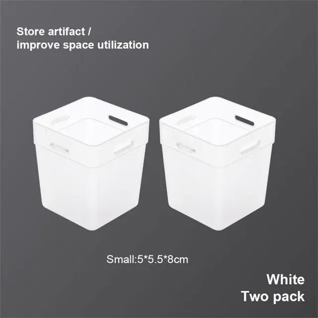 2Pc Refrigerator Organizer Bins