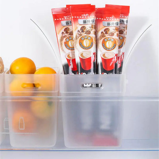 2Pc Refrigerator Organizer Bins