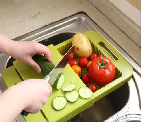 Sink Drain Cutting Board